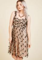  No Bows About It A-line Dress In Xs