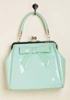 Banned Banned High-shine Profile Bag In Mint