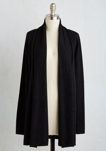 Dreamersbydebut Comfy My Way Cardigan In Black
