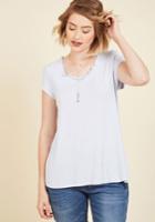  Everyday Optimism T-shirt In Pastel Blue In M