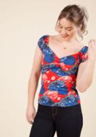  Tickle Me Picnic Cotton Top In Parasol In S