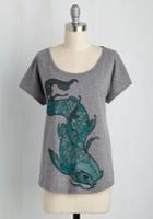  Unbridled Koi T-shirt In S