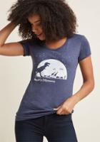 Modcloth Pair Thee Well Graphic Tee In S