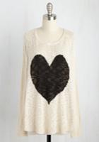  Woven With Devotion Sweater In L