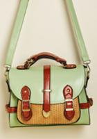 Modcloth Authentically Academic Bag In Mint