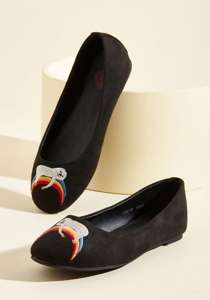 Tuk Slow And Behold Vegan Ballet Flat In 8