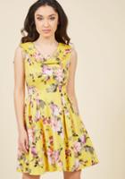Modcloth Assuredly Sweet Fit And Flare Dress In 2x