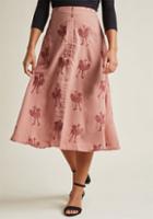 Pepaloves Pepaloves Spread Your Wings A-line Midi Skirt In M