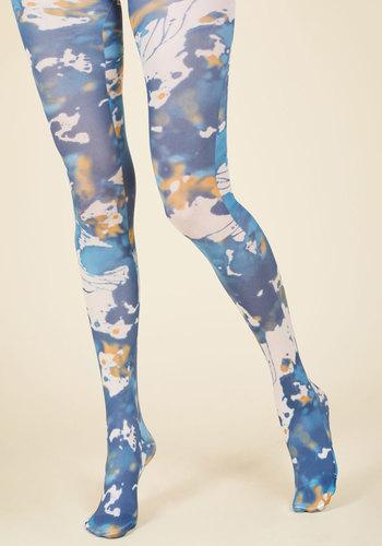  A Splatter Of Opinion Tights In M/l
