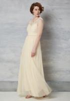  Fete Of The Union Maxi Dress In Ivory In S