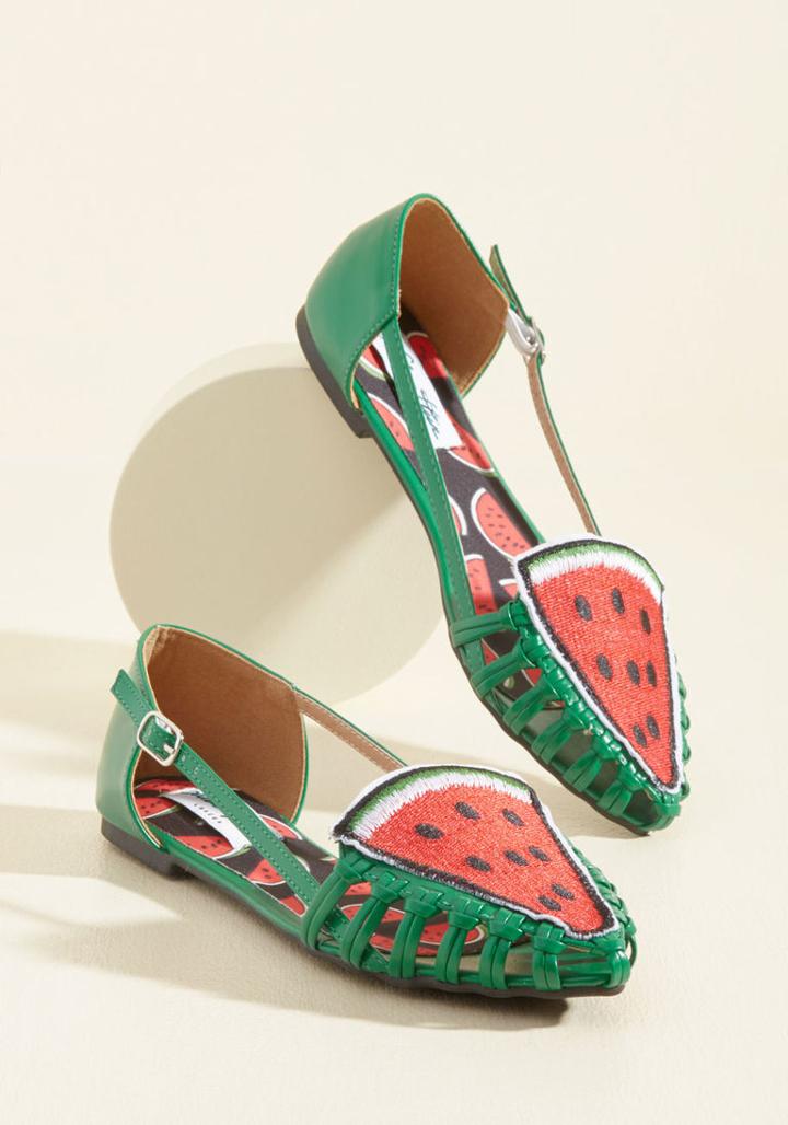 Modcloth The Things I've Seed Flat In 41