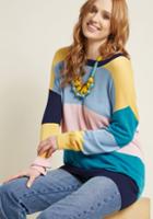 Modcloth Live It Up Lightweight Knit Sweater In M