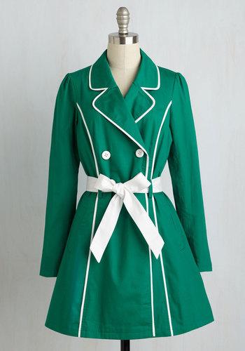 Eastconceptfashionltd East Coast Tour Coat In Grass