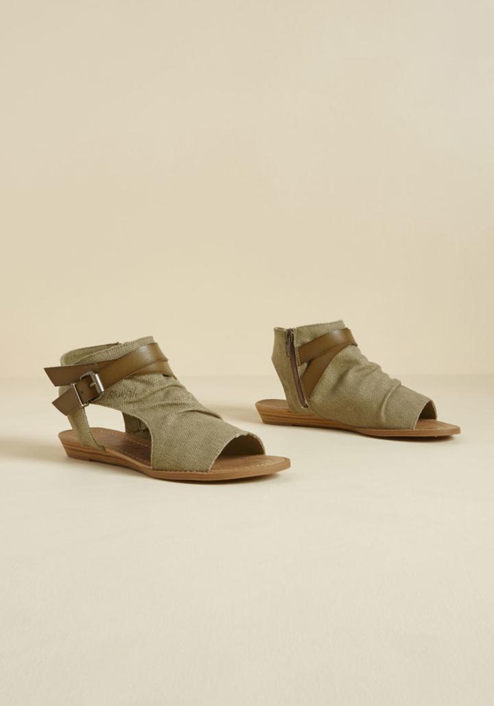 Blowfish Trek Republic Sandal In Sage Green In 8