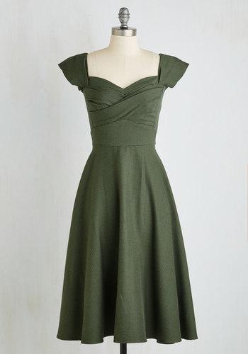  Pine All Mine Midi Dress In Evergreen In 1x