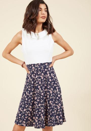  Tea Bar Meeting A-line Dress In M