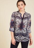 Take A Haiku Cotton Top In Paisley In S