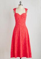 Bettiepaigeapparel Prove Your Groove Dress In Strawberry