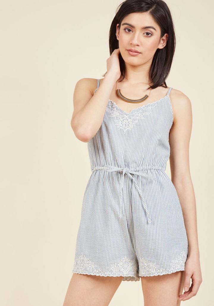  Rays To The Finish Romper In L