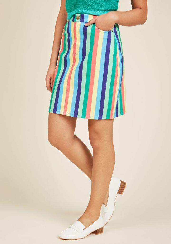  Ready And Rarin' Mini Skirt In 4x