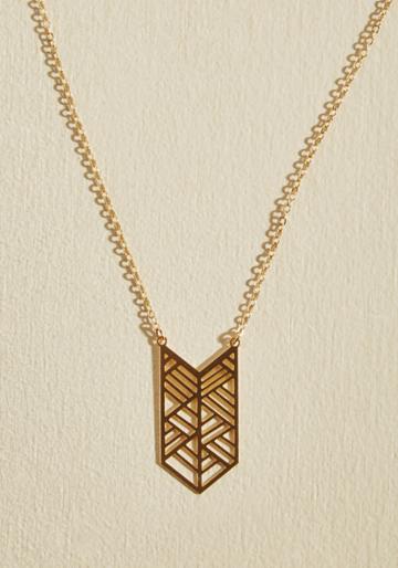  Got It All Chevron Necklace