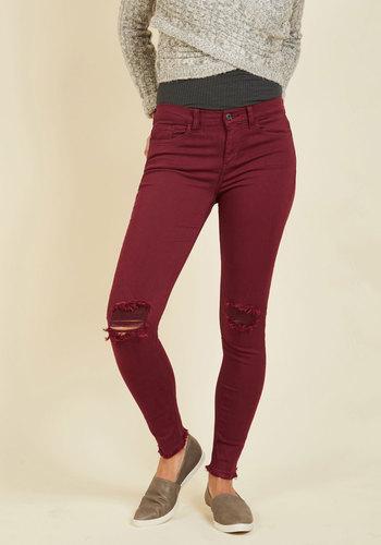  Teamwork Tutorial Pants In Burgundy In 3