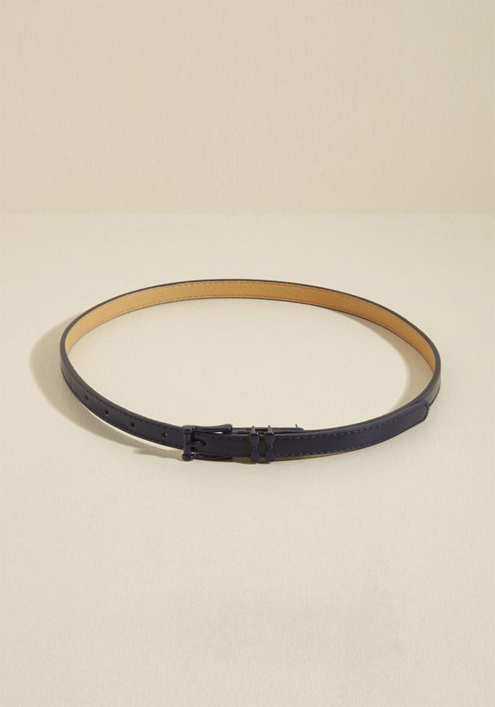 Banned Banned Fab Final Touch Belt In Navy In S