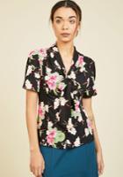  In Charge Of Change Button-up Top In Xs