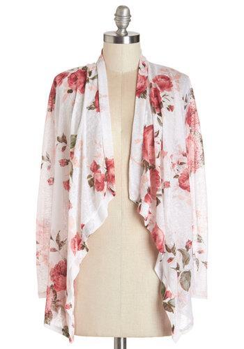 Mezzanine Drifting Through Daybreak Cardigan From Modcloth