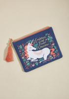 Modcloth Uniquely You Canvas Pouch