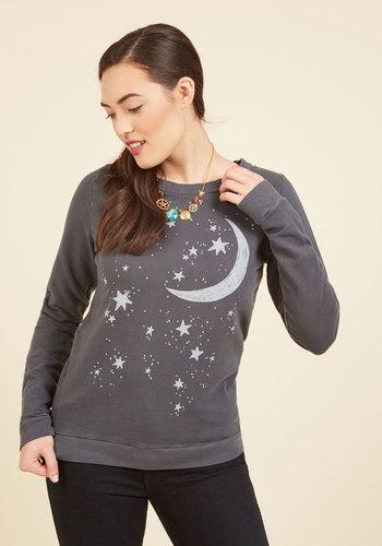 Wish For The Moonlight Sweatshirt In M