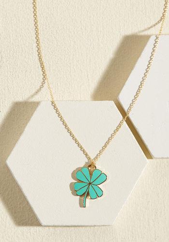 Modcloth As Luck Would Fab It Necklace