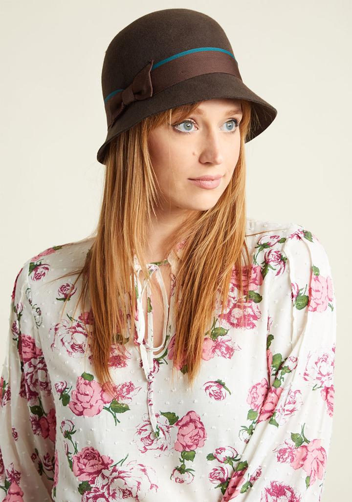 Modcloth A Cloche Call Hat