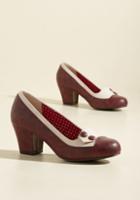 Baitfootwear Clued As A Button Block Heel