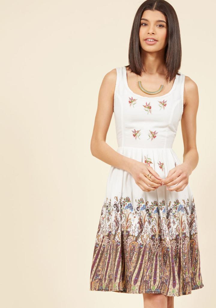  Float To The Forefront A-line Dress In Xxs
