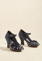 Rubyshoo Ruby Shoo Mix And Marvel Mary Jane Heel In Navy In 40
