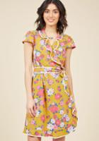  Daytime Dapper Wrap Dress In Dandelion In 4x