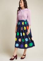 Modcloth Friends Over Pho Midi Skirt In 1x