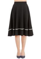 Rocksteadysteadyclothingin Streak Of Success Skirt In Black