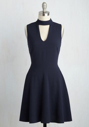 Modcloth Rise From The Rinks A-line Dress