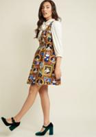 Retrolicious Unprecedented Panache A-line Dress In Gallery In 2x
