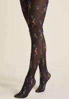 Modcloth To Flair Is Human Tights In Blue Blossom