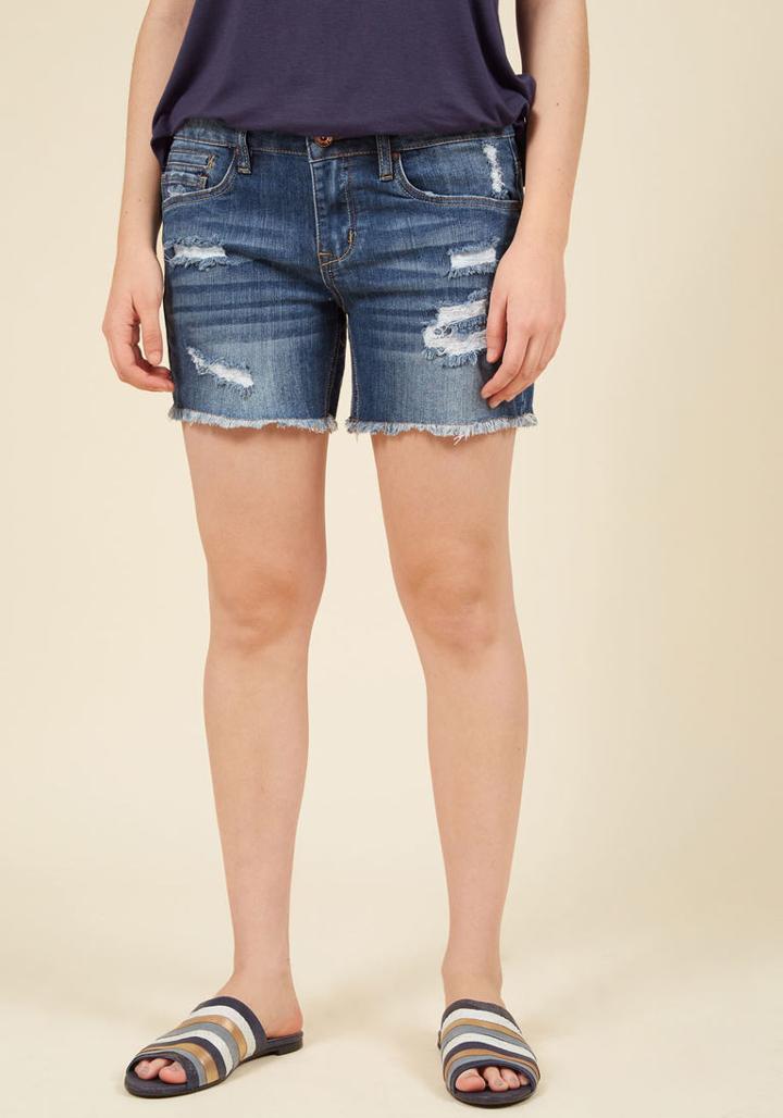  Cheery Volunteering Shorts In Mid Wash In 5