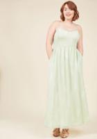  Envision The Mission Maxi Dress In Mint In M