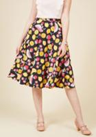  Ain't That The Fruit? A-line Skirt In Melon Mix In 2x