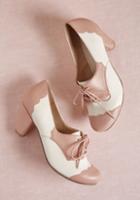 Chelseacrew Chelsea Crew This Stride Of Paradise Oxford Heel In Pink In 36