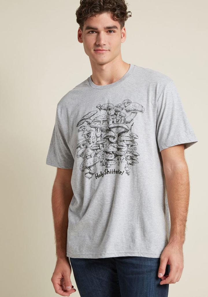 Modcloth Homegrown Hype Men's Graphic Tee In S