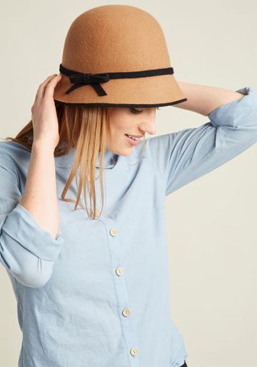 Modcloth Gotta Be Cloche To You Hat