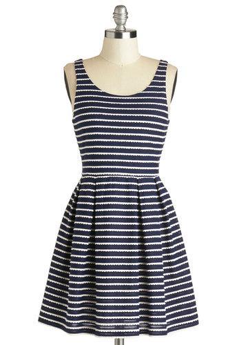 Alythea Sweetly Scalloped Dress From Modcloth