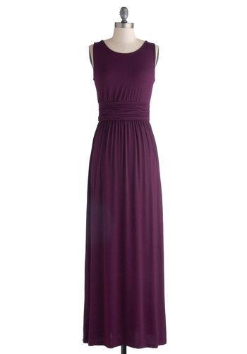 Modcloth Crepes And Grapes Dress